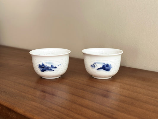 Jingdezhen Twin Teacups