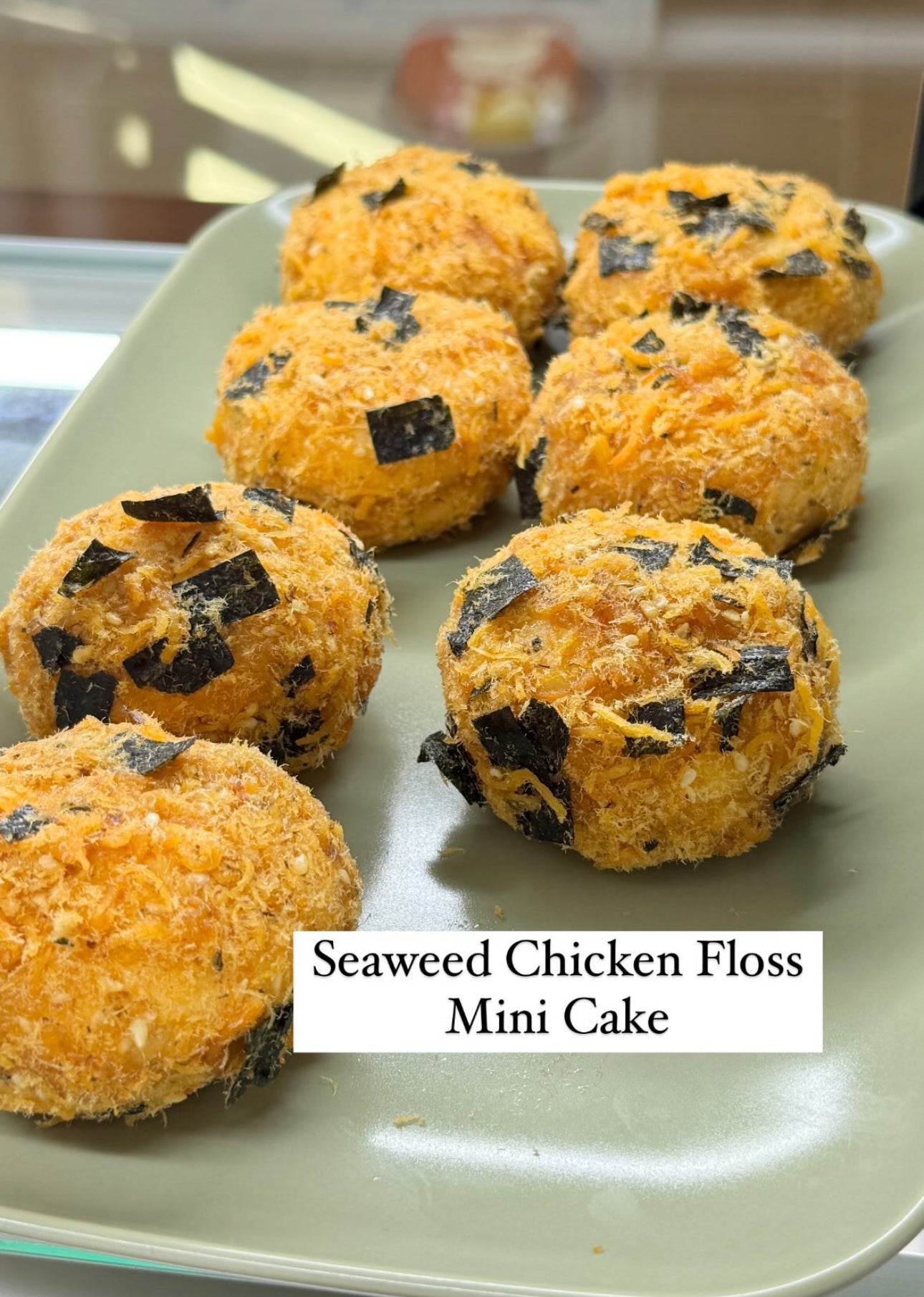 Seaweed Chicken Floss Mini Cake